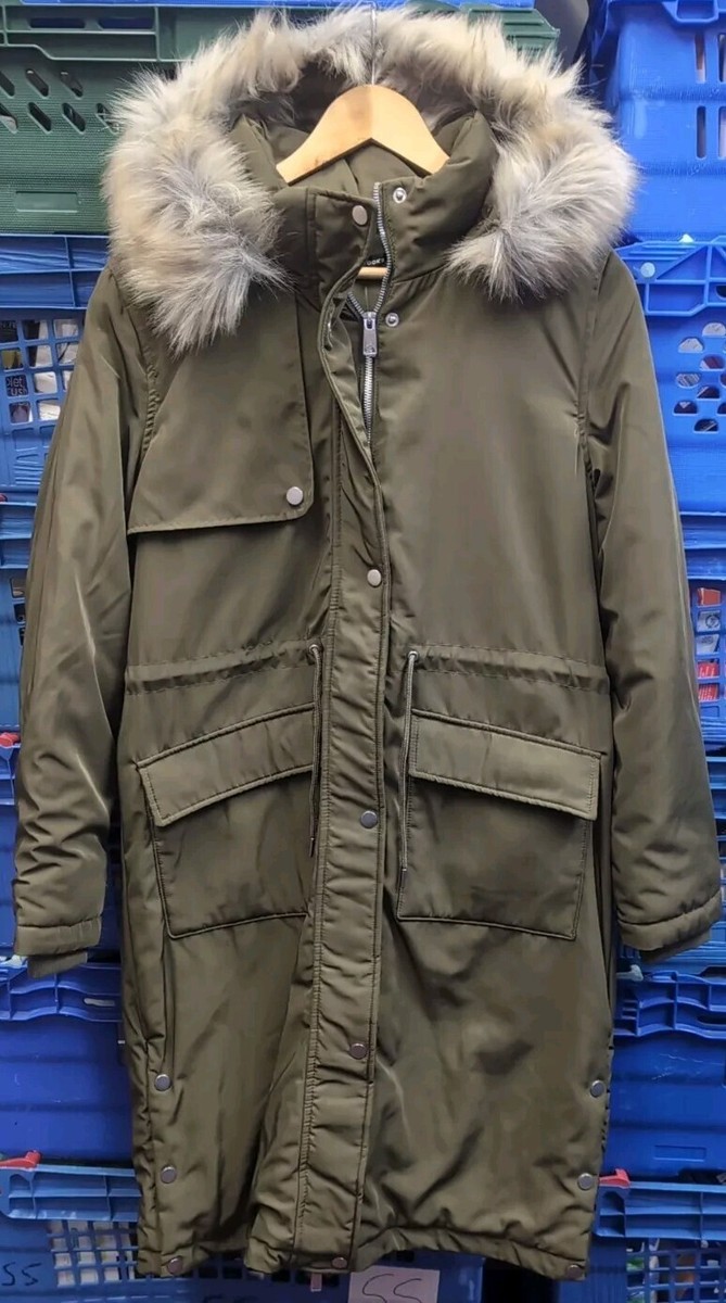 Whistles Khaki Rain Mac Hooded Parka Whistles Megan Casual Parka