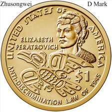 2020 US Native American Dollar Coin (D Mark) - Free shipping