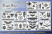 Tattoo Flash Royal Flash Set 6