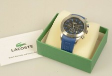 NEW w/Tags Mens LACOSTE Sports Chrono Watch LC.16.1.14.0086 NEEDS BATTERY