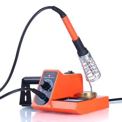 SILVERFLO Soldering Station Kit Adjustable Temperature 100W Digital or 60W Analog Tool US