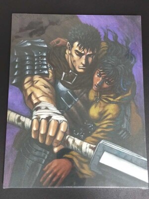 Berserk Exhibition F6 Character Fine Board Guts, Casca Kentaro Miura