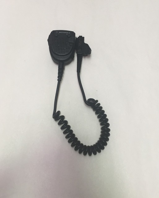 motorola speaker mic button clip