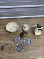 Rap'Tou Hand Cranked Food Processor by MOFP France, Grater, Shredder, Slicer