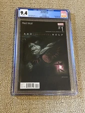 Red Wolf 1 CGC 9.4 White Pages (Classic Hip Hop Cover!!)