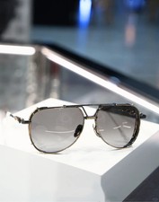 Chrome Hearts Classic Gray Men's Aviator Sunglasses 5420-148