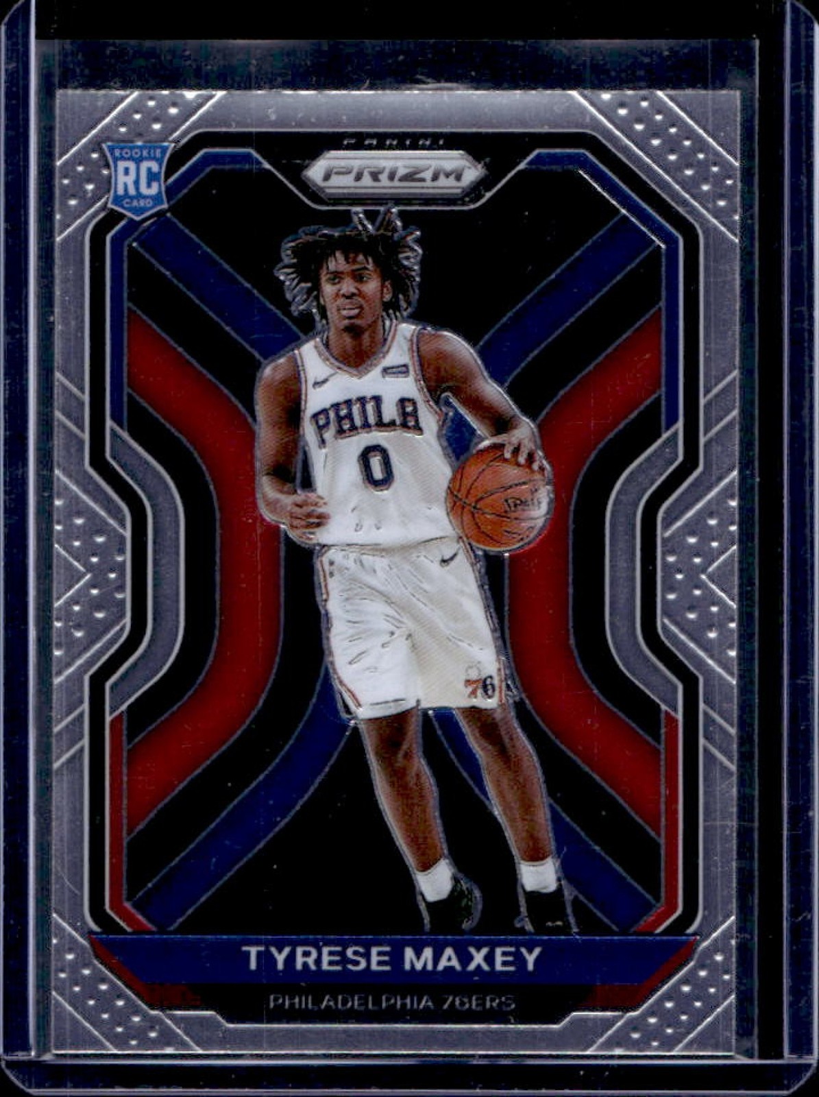 2020-21 Prizm Tyrese Maxey RC Rookie #256 76ers