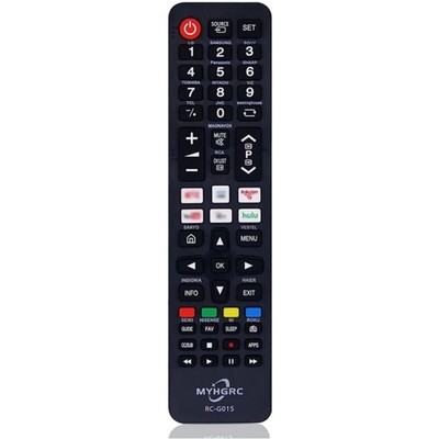 Universal TV Fernbedienung für Samsung, LG, Sony, Sharp, Hitachi, Toshiba, Sa...
