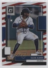 2022 Panini Donruss Optic Freedom Prizm 17/46 Ozzie Albies #174 5l1