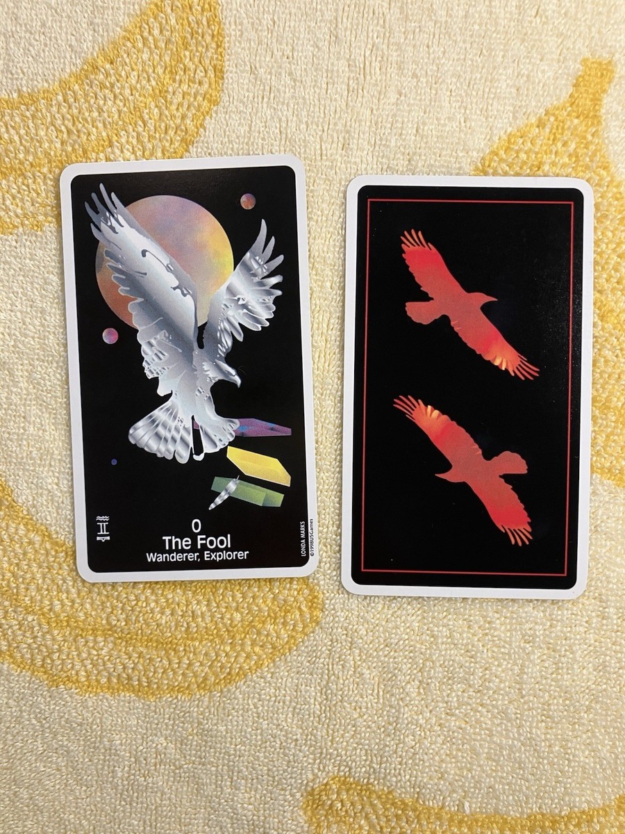 Crow's Magick Tarot Cards Deck, Londa Marks, 1998, 4th Printing