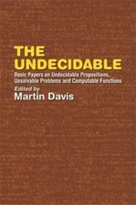 Martin Davis The Undecidable (Paperback) (UK IMPORT)