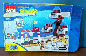 Lego SPONGE BOB SQUAREPANTS Glove World Set 3816 100% Complete w/ Box