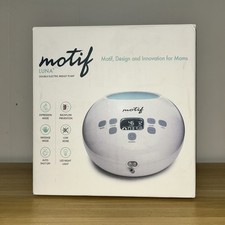 Motif Luna Double Electric Breast Pump White Portable w/ Power Cord BRAND NEW