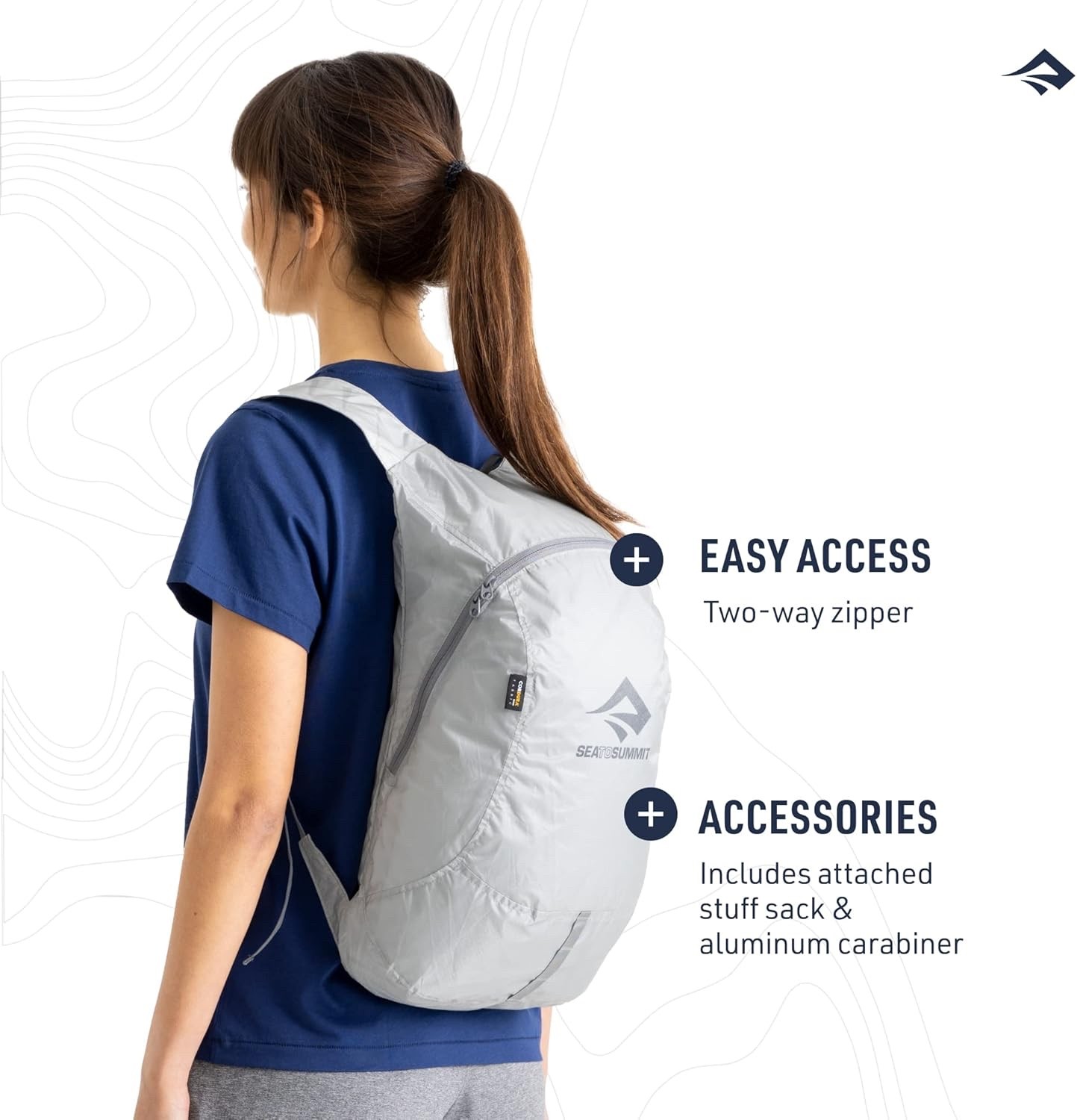 SEA TO SUMMIT  20L  ULTRA-SIL  DAYPACK  *Atoll Blue*  NEW