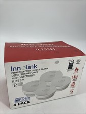 Inn Link Photoelectric Smoke Alarm (4-Pack) w...