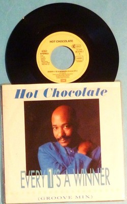 HOT CHOCOLATE - SINGLE 7'' - EVERY 1`S A WINNER / SO YOU WIN AGAIN - MINT
