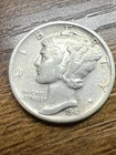 1941  mercury dime US Coin One In Same Grade full date, words, rim and ax handle