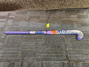 Grays Aftershock Ultrabow Junior Hockey Stick 32-inch Purple / Blue *USED*