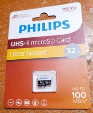 Philips 32GB UHS-1 MicroSDHC Ultra Speed Card FM32MP45B