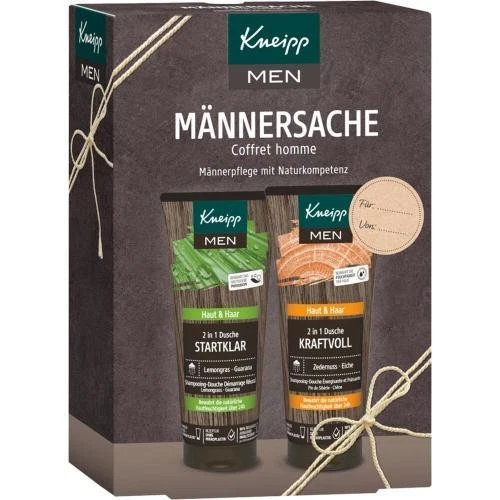 KNEIPP GMBH KNEIPP MEN Geschenkset MÄNNERSACHE 2X200 ML PZN 19101548