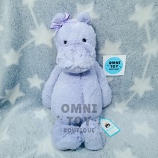 Jellycat London Bashful Hippo BAS3HPO With Tags Us Seller for sale