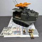 1988 HASBRO GI JOE WARTHOG A.I.F.V. VEHICLE with Sgt. Slaughter Figure Vintage