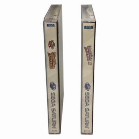 World Series Baseball 1 & 2 Sega Saturn Lot Of 2 Complete w/ Manual Tested