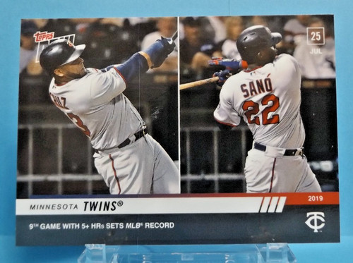 2019 Topps Now 573 MINNESOTA TWINS®
