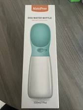 Dog Water Bottle Leak Proof Portable Travel Dog Water Dispenser 19oz 550ml USA