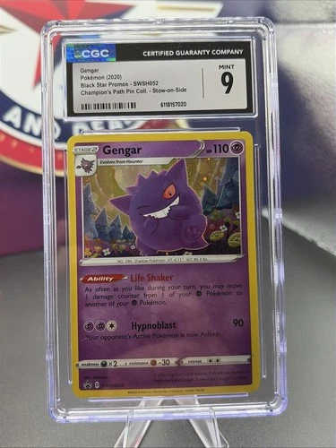 Gengar SWSH052 SWSH: Sword & Shield Promo Cards Holo CGC 9