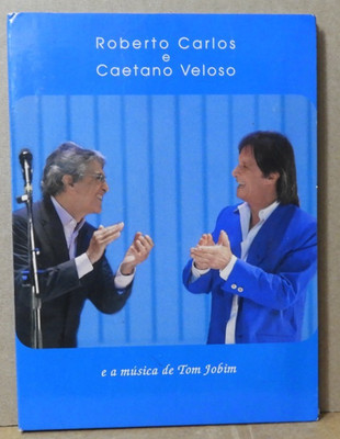 ROBERTO CARLOS  E CAETANO VELOSO ''E A Musica De Tom Jobin'' 2008 (BMG) DVD  EX/EX