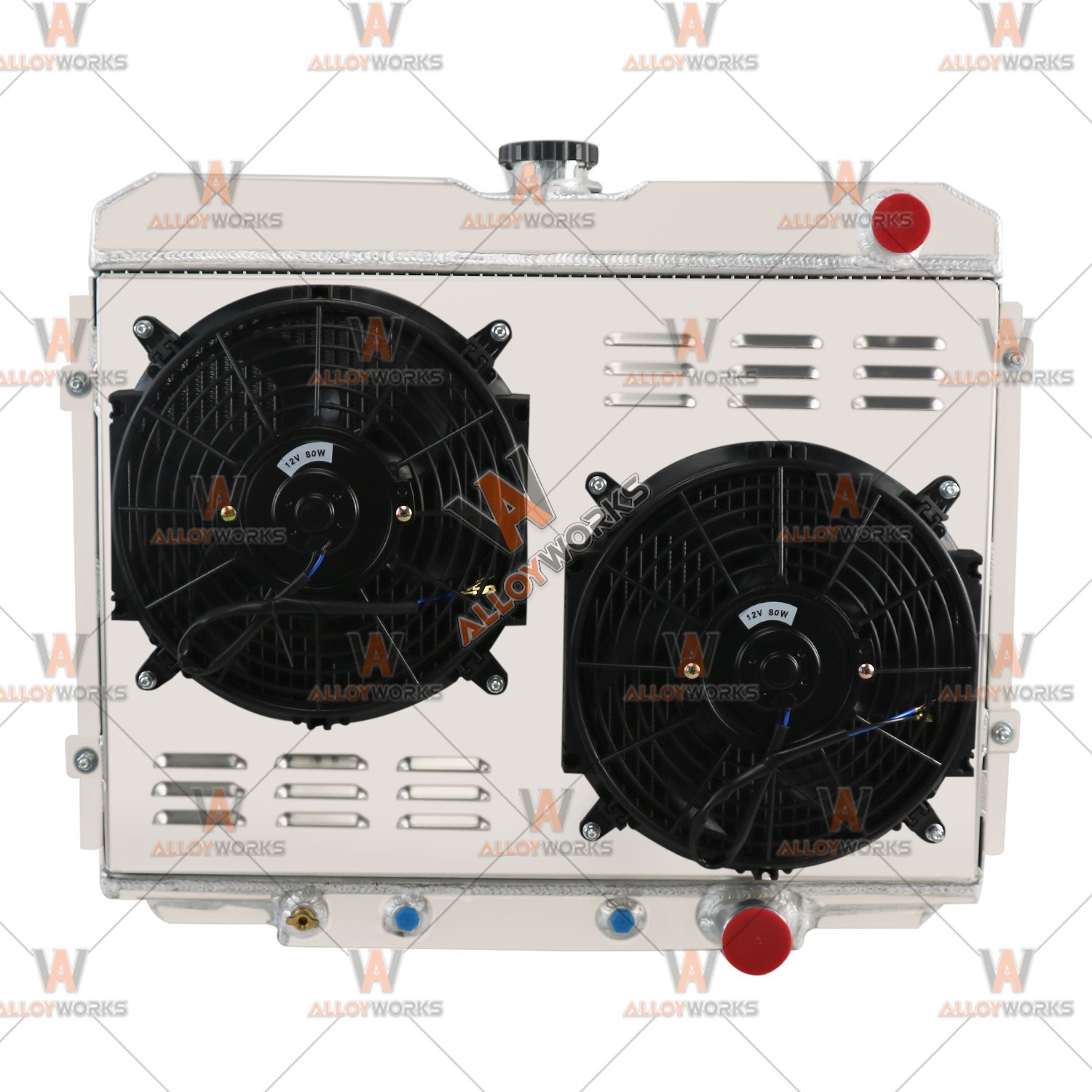 4 Row Radiator Shroud Fan For 1967-1970 Ford Mustang Base/ Mercury Cougar XR7 V8 thumbnail 4