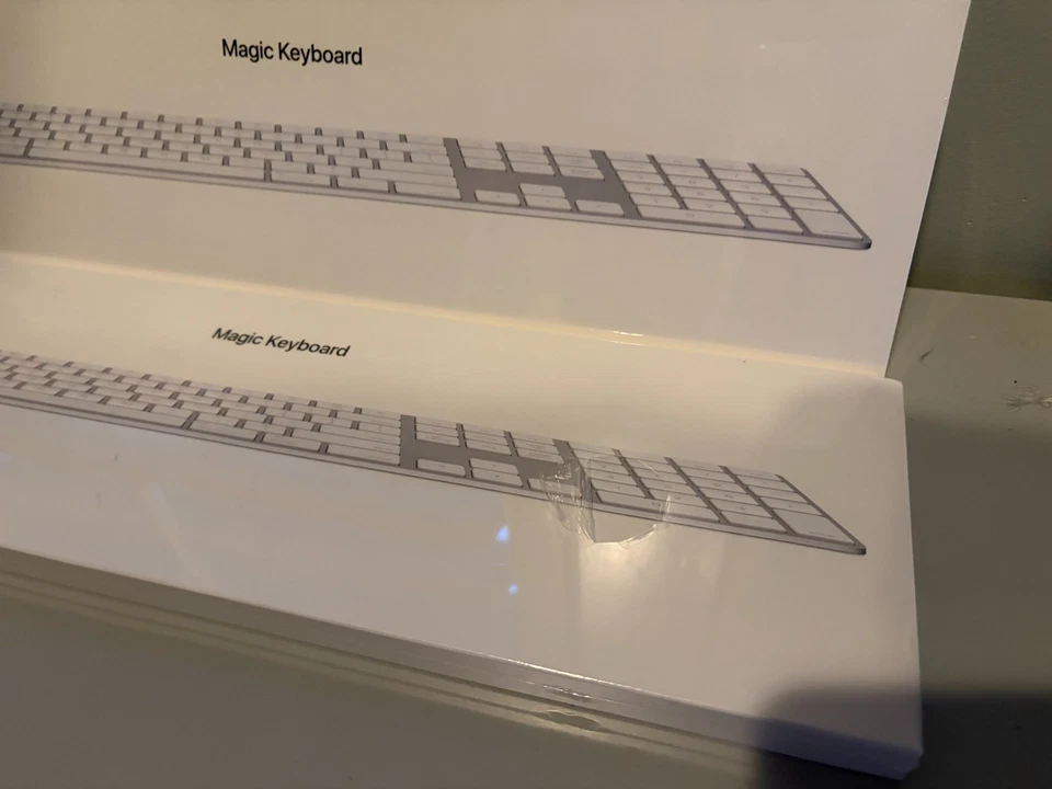 (2) NEW Apple Magic Keyboard with Numeric Keypad Silver MQ052LL/A Model A1843 - Image 4 of 4