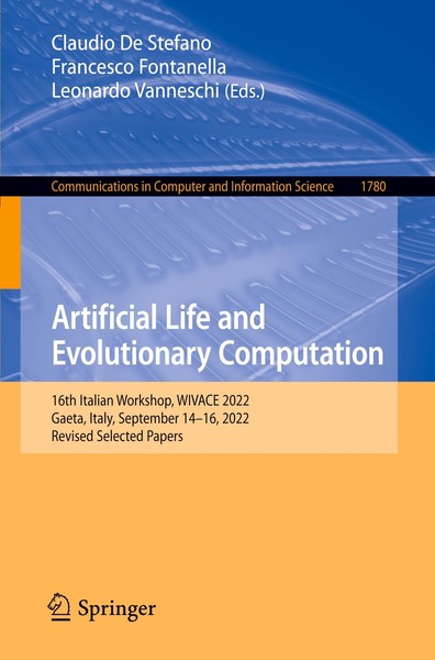 Artificial Life And Evolutionary Computation Claudio De Stefano-image