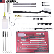 TCP Global 23 Piece Airbrush Cleaning Kit with Case - Paint Gun Cleaning...