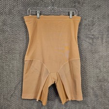 Honeylove SuperPower Short Shapewear Tan High Waisted Compression 1X HLSW04