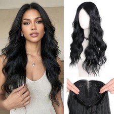 XIXISNOW Hair Topper 24 Inch Toppers Hair Pieces for Women Thinning Hairs