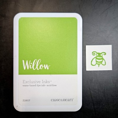 WILLOW GREEN Dye Ink Pad Close To My Heart Exclusive Ink CTMH Stamping gt4