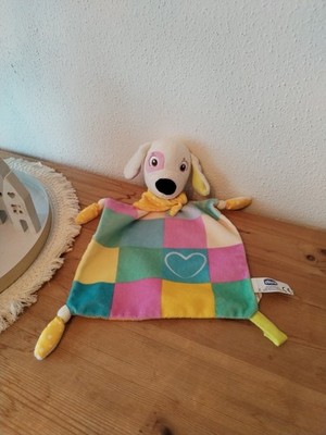 Chicco Charlie Hund Schnuffeltuch Kuscheltuch 