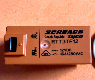 1 stück Relais SCHRACK TYCo RTT3TF24 24V DC 16A 250VAC Electronics OMRON Print