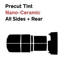 Precut Window Film Car Nano Ceramic DIY Tint for Jeep Wrangler 2011-2017 4 Door
