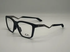 NEW OAKLEY OX8191-0155 SATIN BLACK EYEGLASSES FRAMES RX 55-15