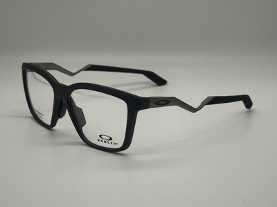 NEW OAKLEY OX8191-0155 SATIN BLACK EYEGLASSES FRAMES RX 55-15