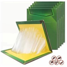 MUHAJ Sticky Traps 5 Packs - Large Extra Strong Sticky Trap - Sticky Pads Board