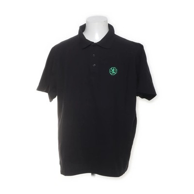 Snap, Poloshirt, Größe: XXL, Top Line, Schwarz, Baumwolle, Print, Herren #OXU