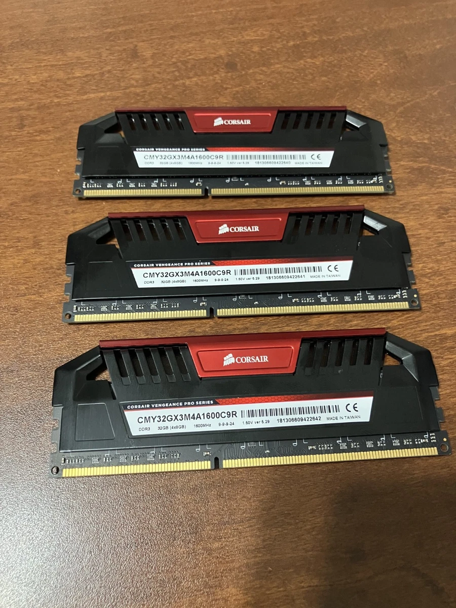 Corsair DDR3 SDRAM 32 GB Total Capacity Memory (RAM) for sale | eBay