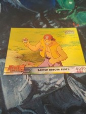 Pokémon Topps Niebieskie logo Vintage Karta Kolekcjonerska LP Mewtwo Strikes Back FOLIA