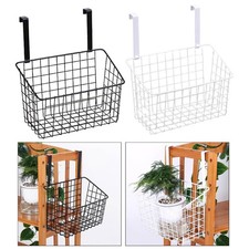 Cesta de almacenamiento colgante para puerta de pared debajo del fregadero organizador de puerta sobre puerta de gabinete