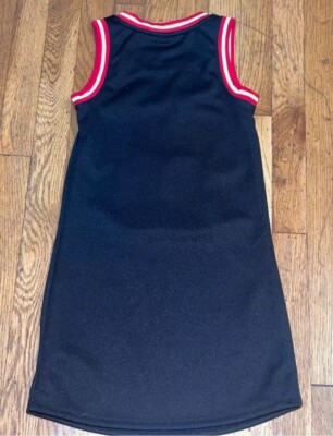 basketball jersey dress for little girl Jordan Girls' 23 Jersey Dress, Small, Black