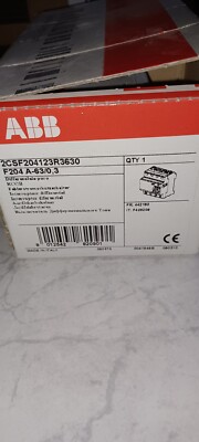 ABB 2CSF204123R3630 F204 A-63/0,3